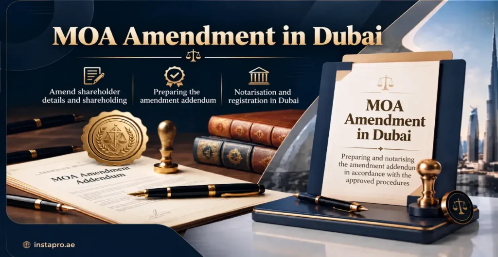 MOA Amendment in Dubai: Procedures, Documents and Fees 7 MOA Amendment in Dubai