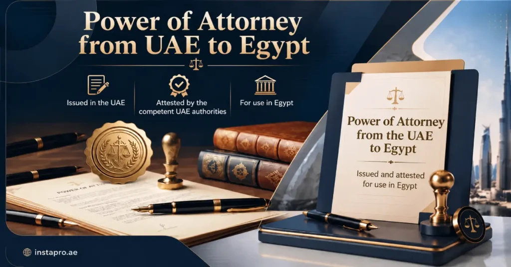 Power of Attorney from the UAE to Egypt: Consulate or Notary? 10 Power of Attorney from UAE to Egypt