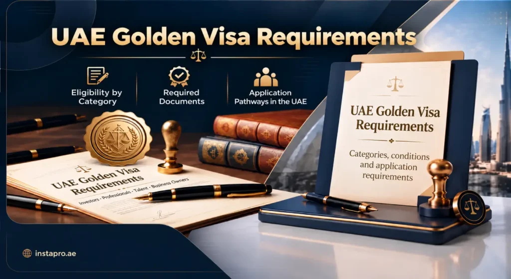 UAE Golden Visa Requirements: Categories, Documents and How to Apply 1 UAE Golden Visa Requirements Infographic